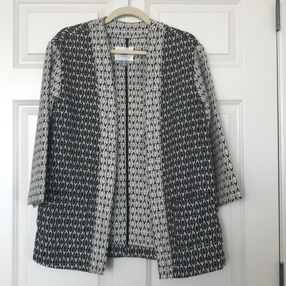 Old Navy Black & White Jacket
